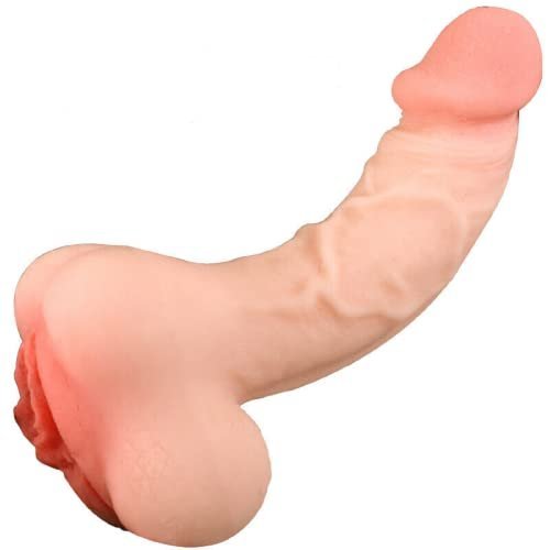 2 in 1 Design Realistic Dildo Pocket Pussy Tight Channels Soft Realistic Dildo for Women Men, Unisex Masturbators Dildos Ass Sex Toy Sleeve... | My Secret Wife - Image 2