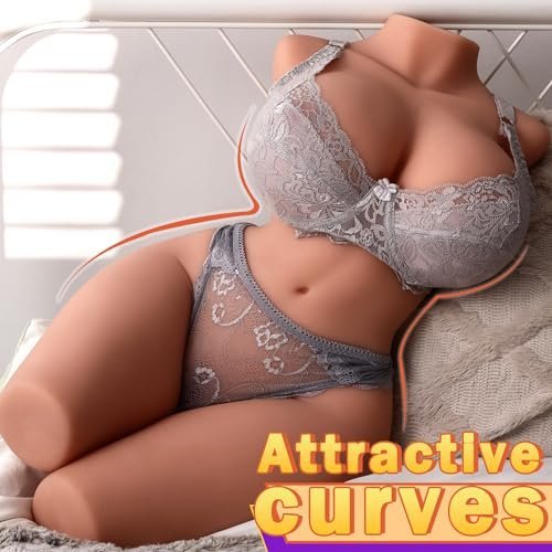37LB Life Size Female Sex Doll Torso Male Masturbator, Realistic Sex Dolls with Big Boobs Pussy Ass, Full Size Sex Doll Big Butt Real Dolls for... | My Secret Wife - Image 5