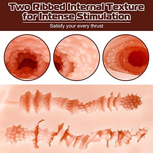 BIG SHOCKED Pocket Pussy for Men - Men's Sex Toys Male Masturbators Realistic Adult Toys Sex Doll Stroker 3D Lifelike Soft Butt with Vagina Anal... | My Secret Wife - Image 3