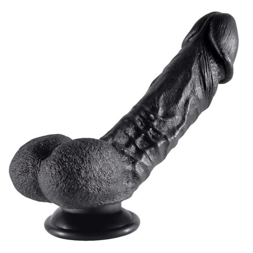 Silicone Realistic Dildo, Lifelike Penis with Powerful Suction Cups for Hands-Free Play, Clitoral Vagina G-spot Stimulation Cock Anal Sex Toys for... | My Secret Wife - Image 2