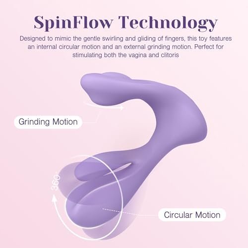 Tracy's Dog Adult Sex Toys - Clitoral Grinding G Spot Rotating Vibrator for Dual Stimulation, Remote Control Wearable Vibrators with 3 Rotating and... | My Secret Wife - Image 2